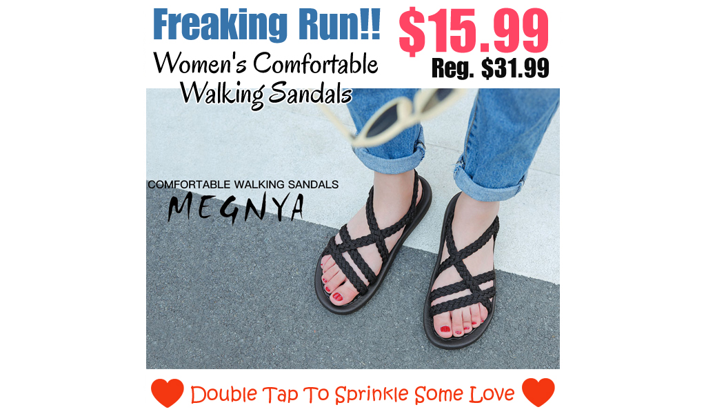 Women's Comfortable Walking Sandals Only $15.99 Shipped on Amazon (Regularly $31.99)