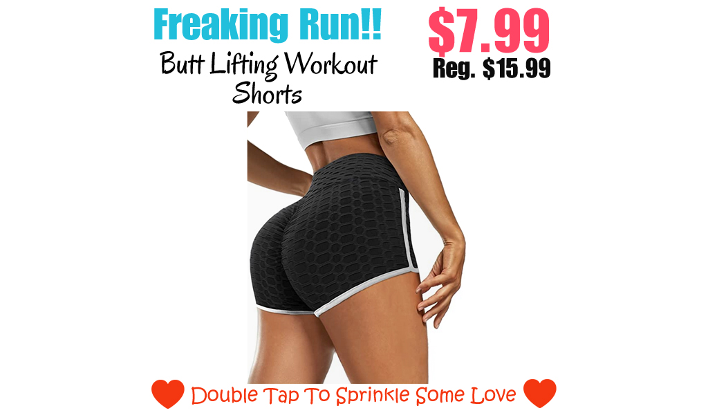 Butt Lifting Workout Shorts Only $7.99 Shipped on Amazon (Regularly $15.99)