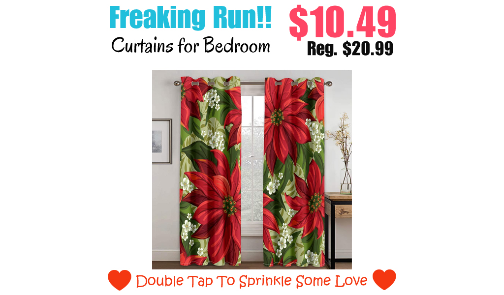 Curtains for Bedroom Only $10.49 Shipped on Amazon (Regularly $20.99)