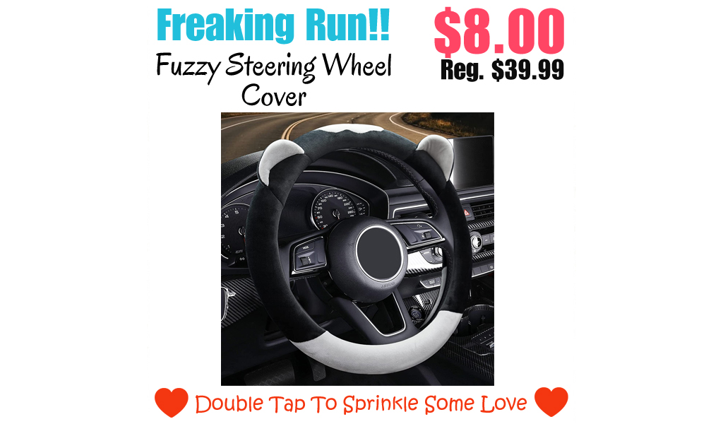 Fuzzy Steering Wheel Cover Only $8.00 Shipped on Amazon (Regularly $39.99)