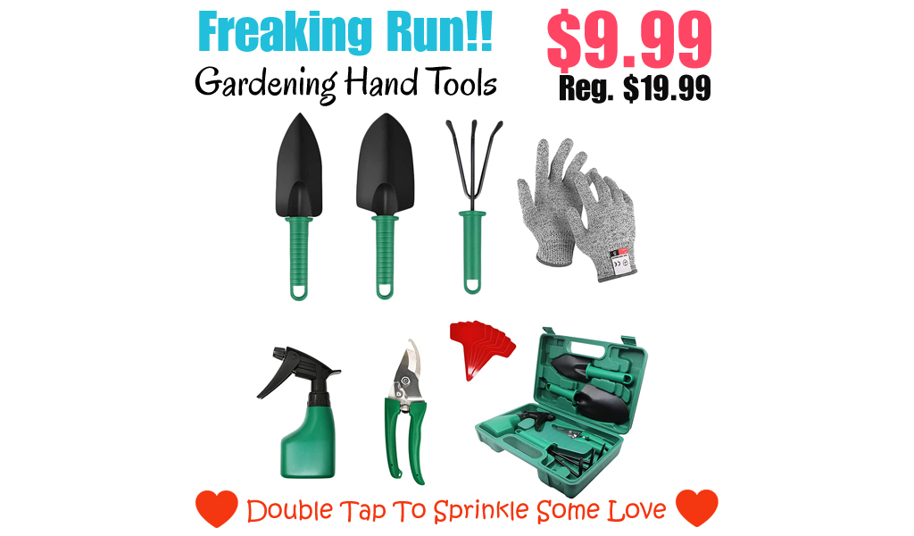 Gardening Hand Tools Only $9.99 Shipped on Amazon (Regularly $19.99)