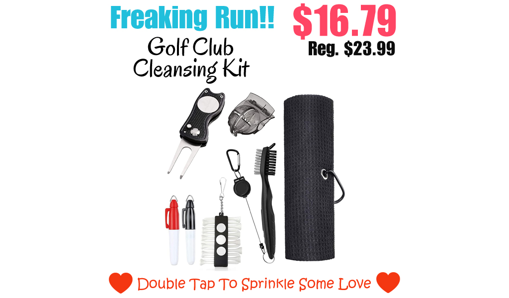 Golf Club Cleansing Kit Only $16.79 Shipped on Amazon (Regularly $23.99)