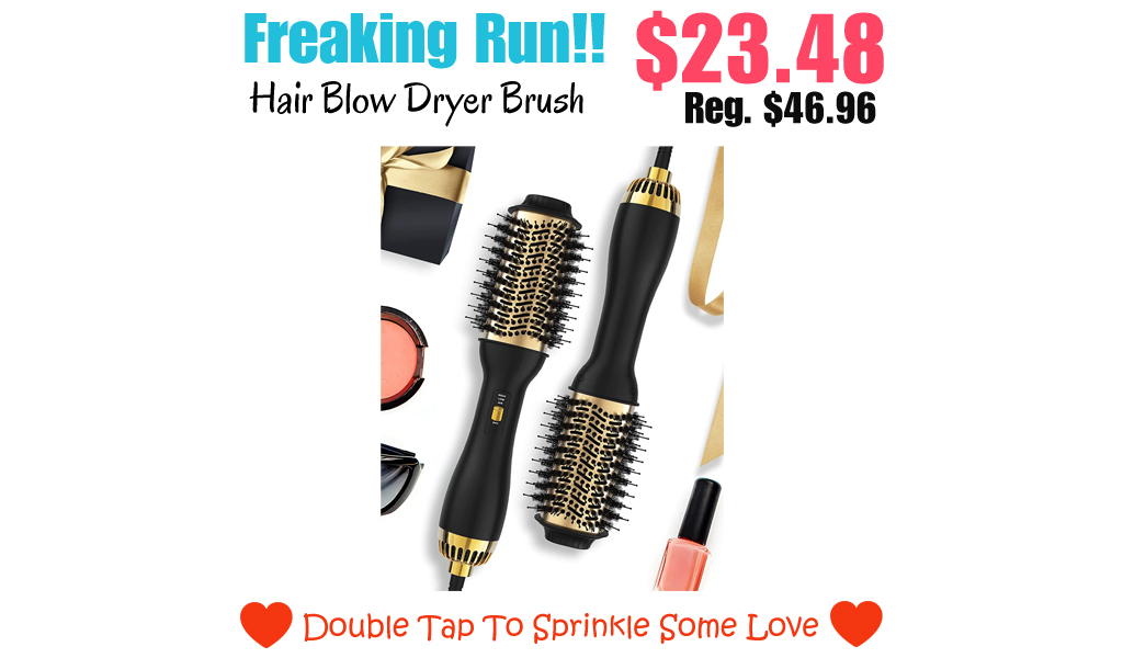 Hair Blow Dryer Brush Only $23.48 Shipped on Amazon (Regularly $46.96)