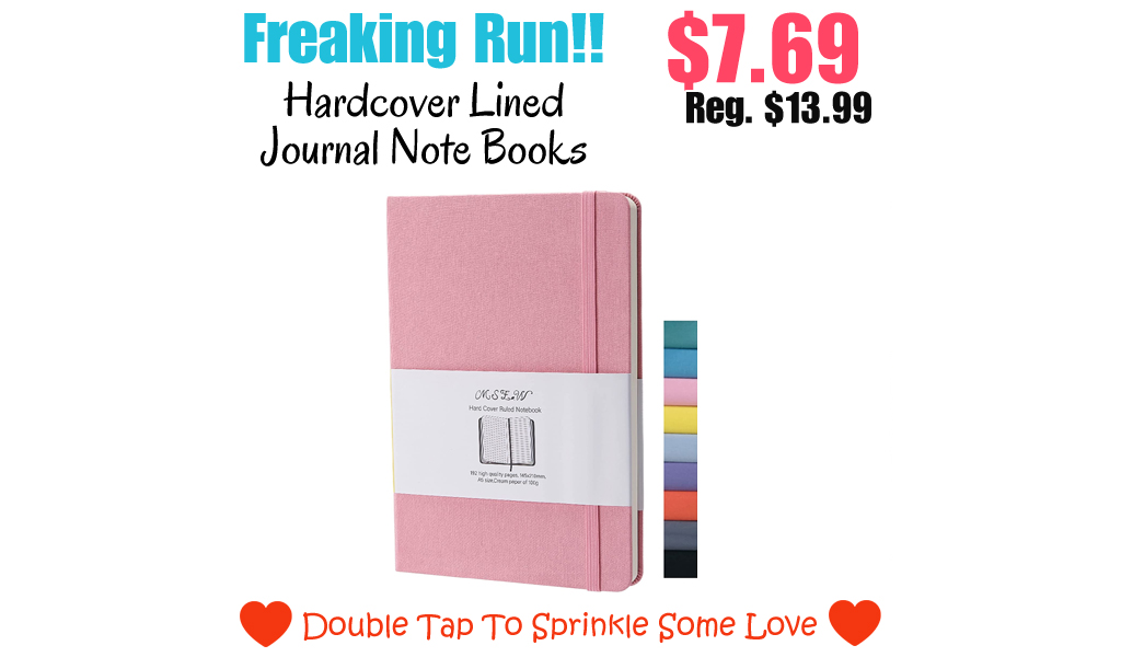 Hardcover Lined Journal Note Books Only $7.69 Shipped on Amazon (Regularly $13.99)