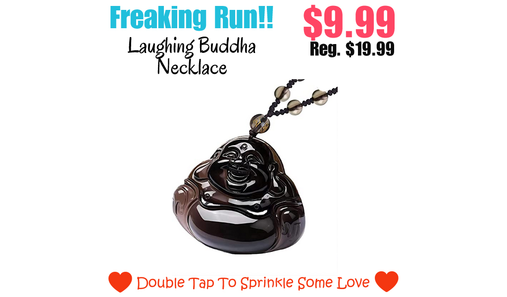 Laughing Buddha Necklace Only $9.99 Shipped on Amazon (Regularly $19.99)