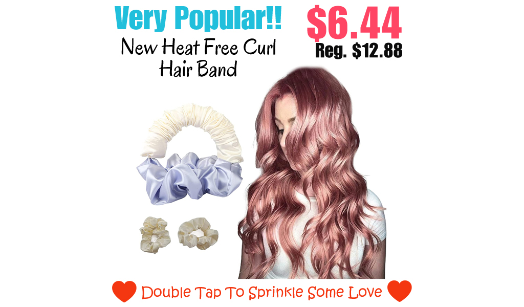 New Heat Free Curl Hair Band Only $6.44 Shipped on Amazon (Regularly $12.88)