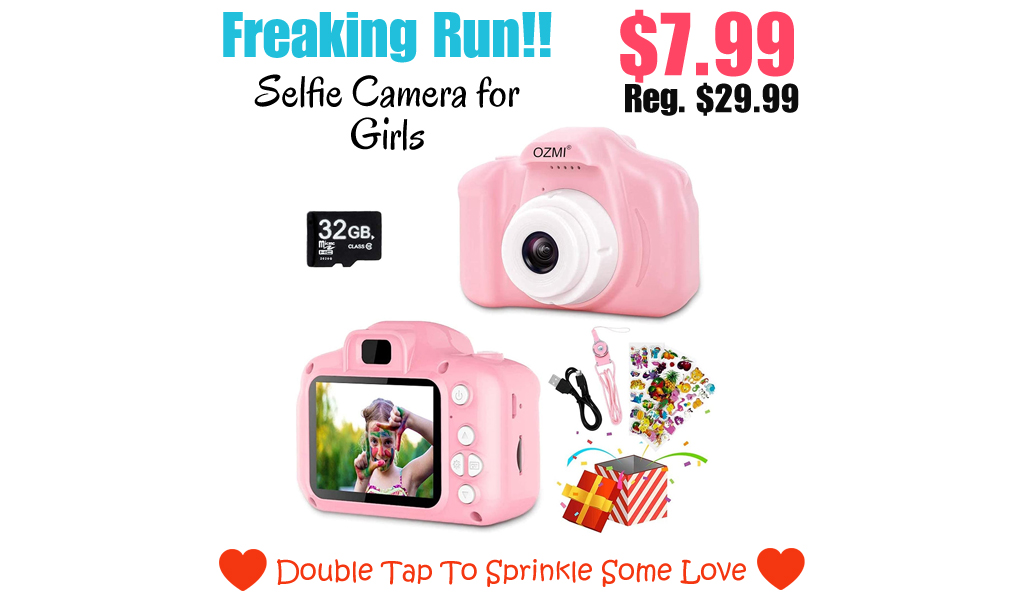 Selfie Camera for Girls Only $7.99 Shipped on Amazon (Regularly $29.99)