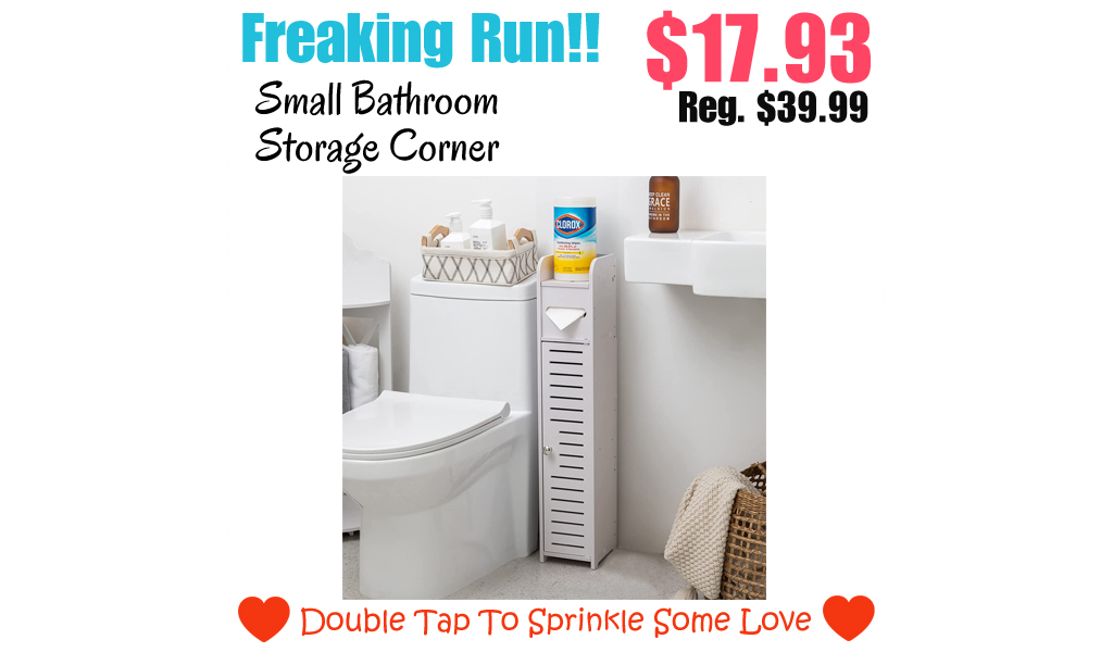 Small Bathroom Storage Corner Only $17.93 Shipped on Amazon (Regularly $39.99)