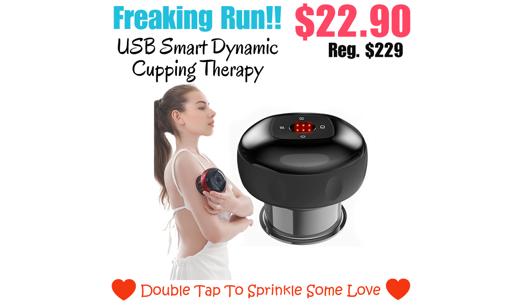 USB Smart Dynamic Cupping Therapy Only $22.90 Shipped on Amazon (Regularly $229)