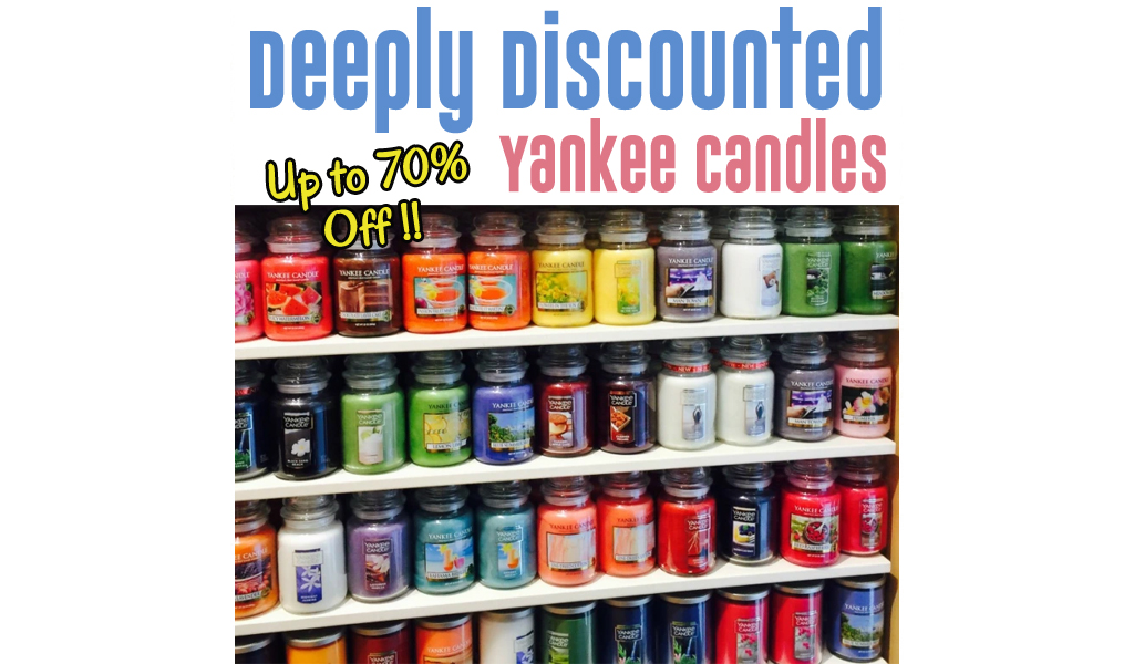 Up to 70% Off Yankee Candles