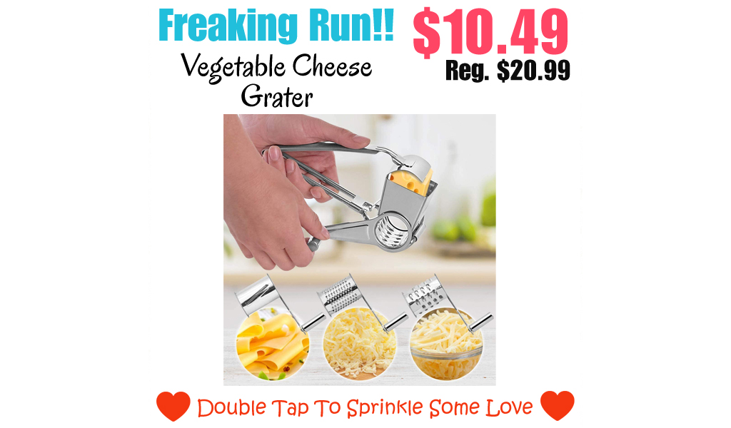 Vegetable Cheese Grater Only $10.49 Shipped on Amazon (Regularly $20.99)