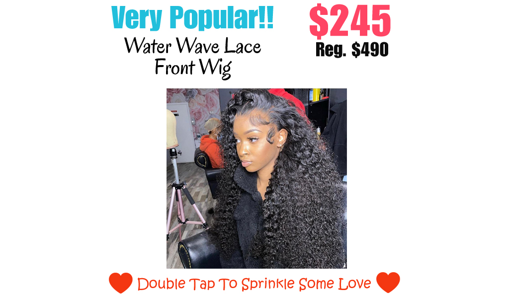 Water Wave Lace Front Wig Only $245 Shipped on Amazon (Regularly $490)