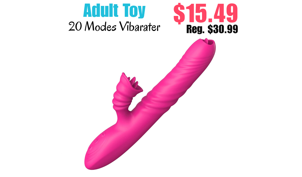 20 Modes Vịbarạter Only $15.49 Shipped on Amazon (Regularly $30.99)