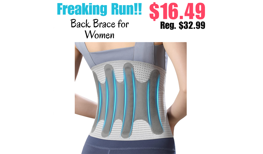 Back Brace for Women Only $16.49 Shipped on Amazon (Regularly $32.99)