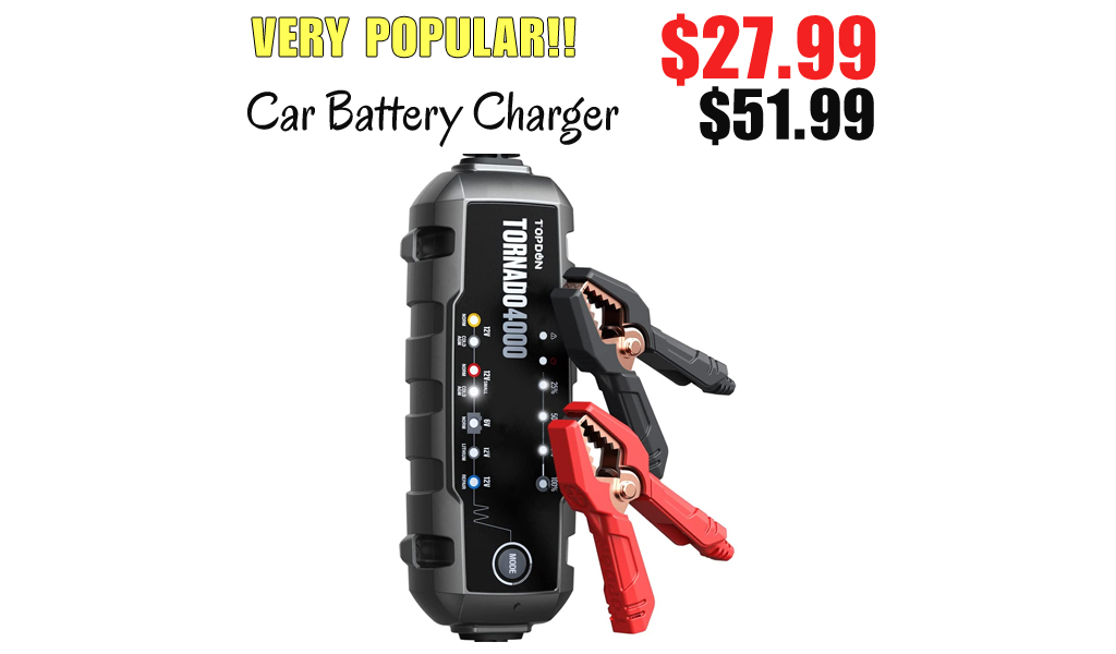 Car Battery Charger Only $27.99 Shipped on Amazon (Regularly $51.99)