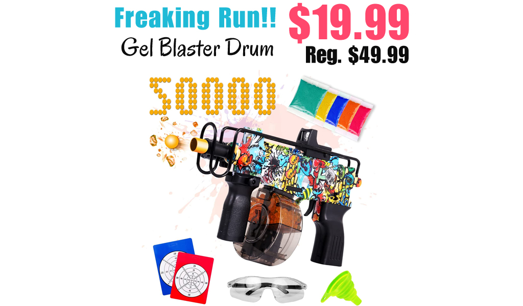 Gel Blaster Drum Only $19.99 Shipped on Amazon (Regularly $49.99)
