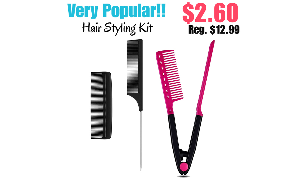 Hair Styling Kit Only $2.60 Shipped on Amazon (Regularly $12.99)