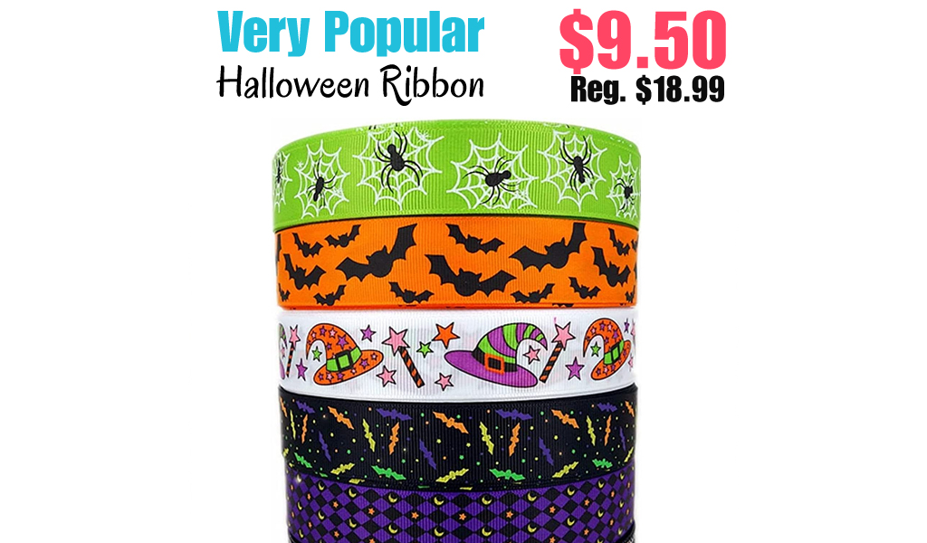 Halloween Ribbon Only $9.50 Shipped on Amazon (Regularly $18.99)