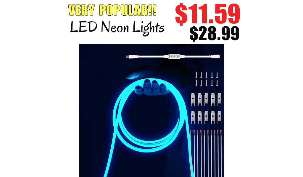 LED Neon Lights Only $11.59 Shipped on Amazon (Regularly $28.99)