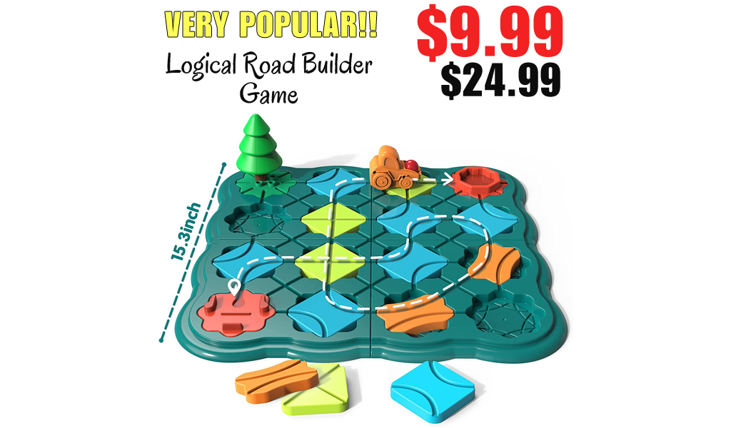 Logical Road Builder Game Only $9.99 Shipped on Amazon (Regularly $24.99)