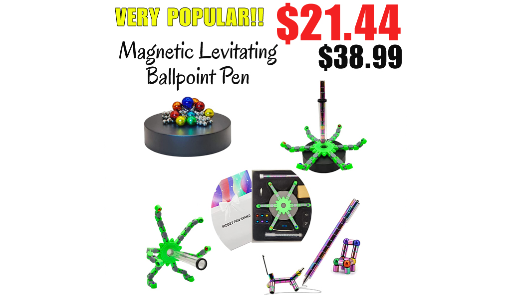 Magnetic Levitating Ballpoint Pen Only $21.44 Shipped on Amazon (Regularly $38.99)