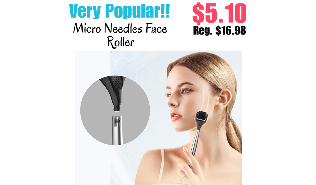 Micro Needles Face Roller Only $5.10 Shipped on Amazon (Regularly $16.98)
