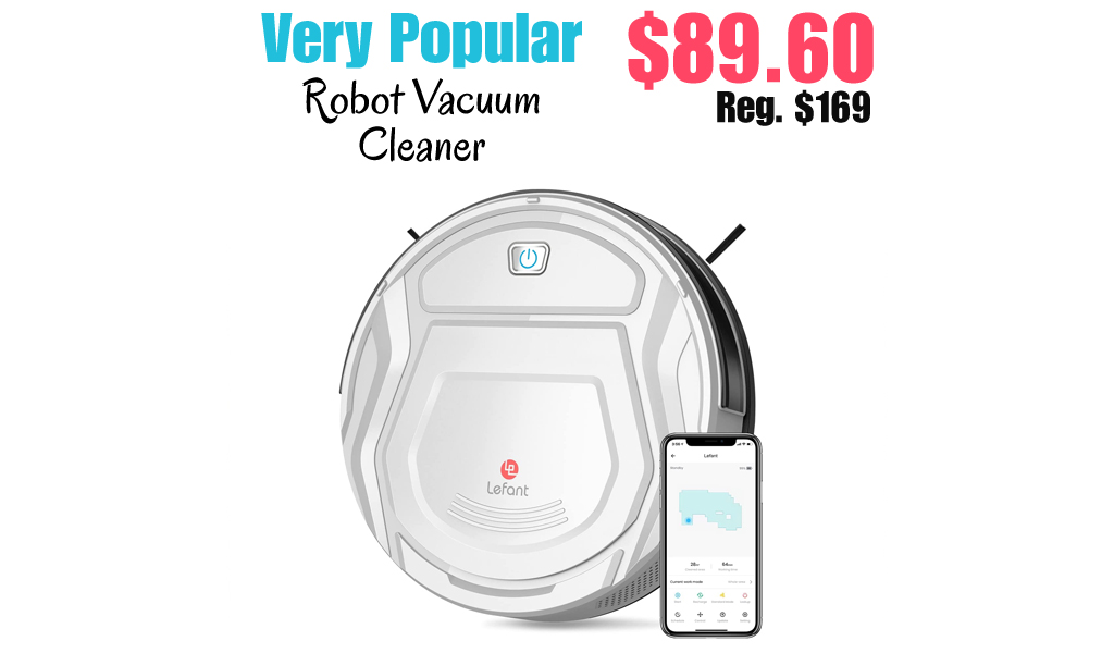 Robot Vacuum Cleaner Only $89.60 Shipped on Amazon (Regularly $169)