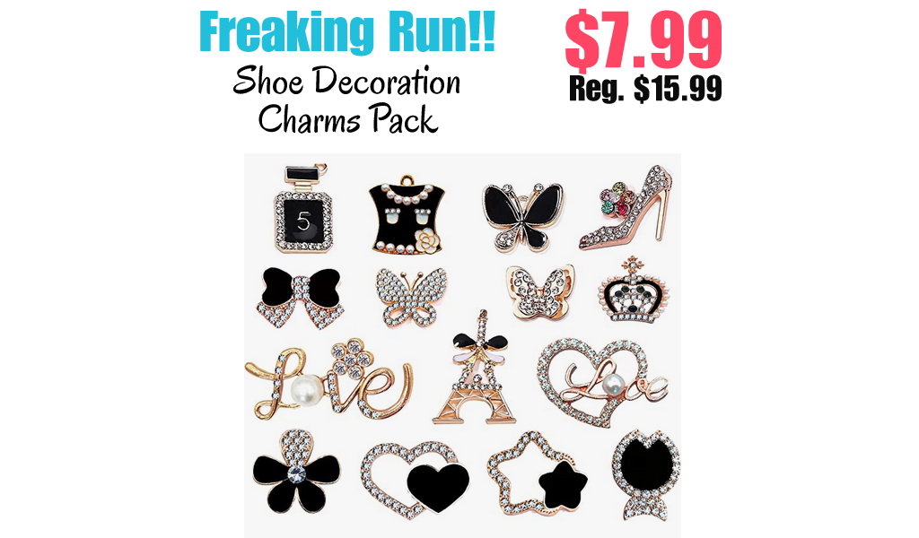 Shoe Decoration Charms Pack Only $7.99 Shipped on Amazon (Regularly $15.99)