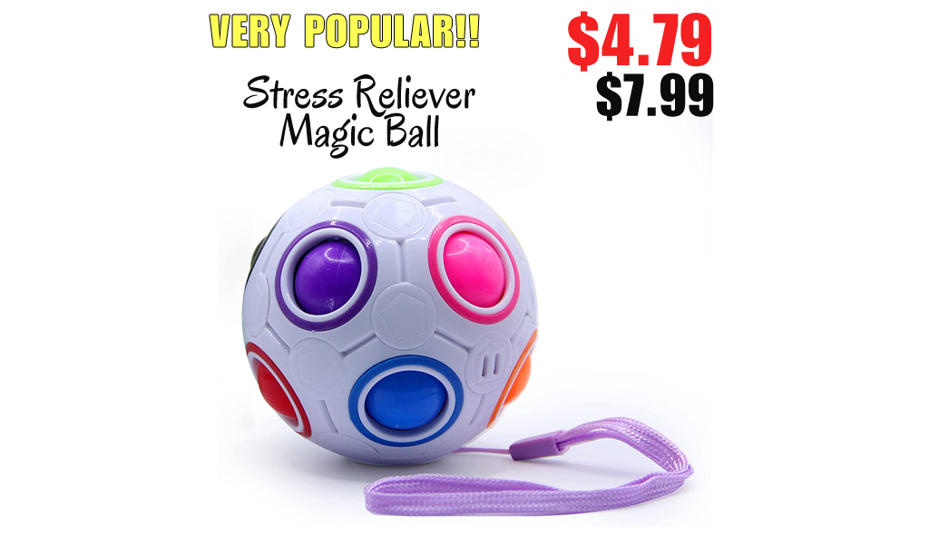 Stress Reliever Magic Ball Only $4.79 Shipped on Amazon (Regularly $7.99)