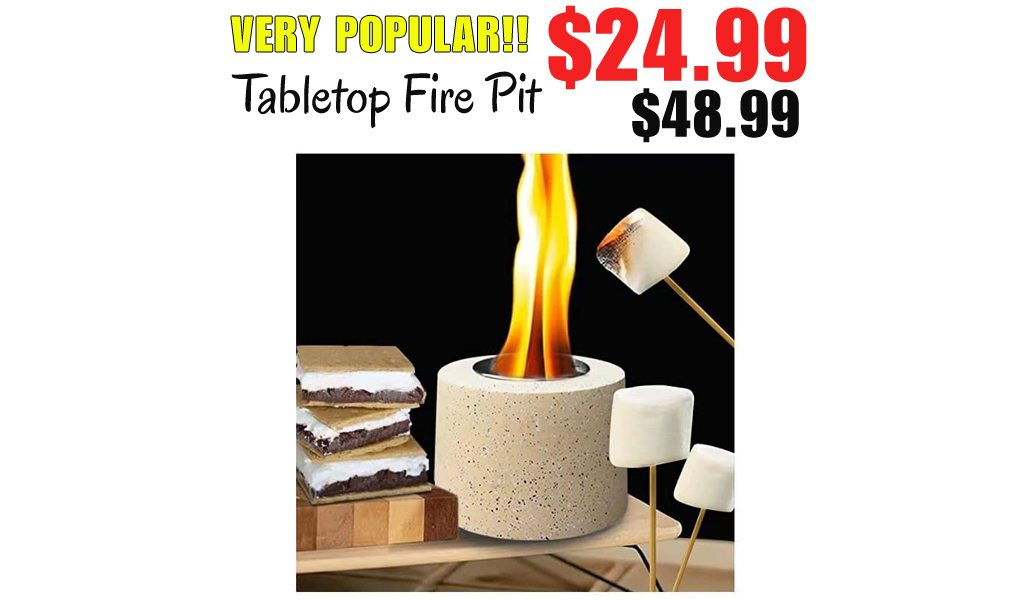 Tabletop Fire Pit Only $24.99 Shipped on Amazon (Regularly $48.99)