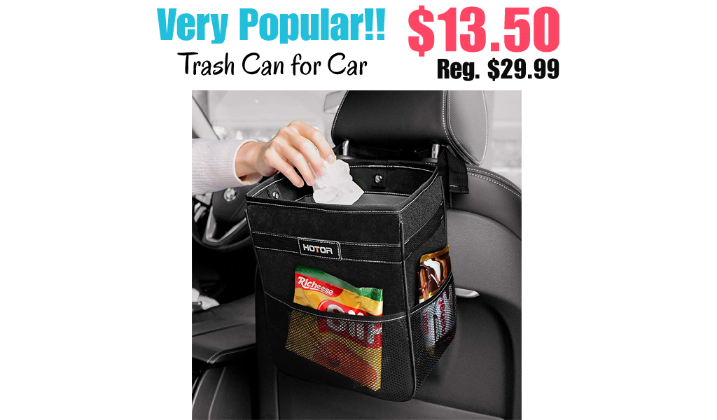 Trash Can for Car Only $13.50 Shipped on Amazon (Regularly $29.99)