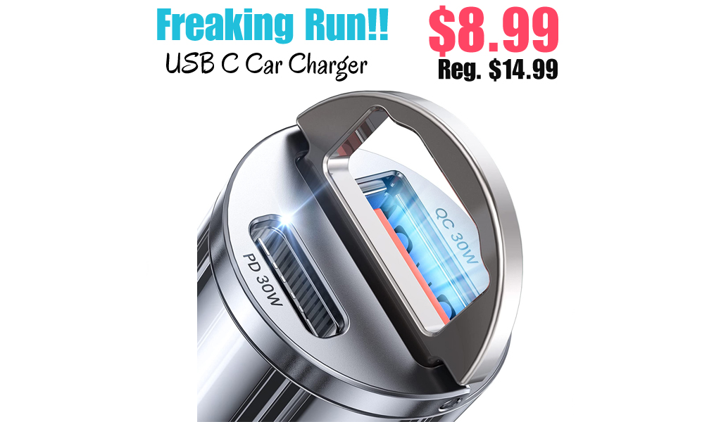 USB C Car Charger Only $8.99 Shipped on Amazon (Regularly $14.99)