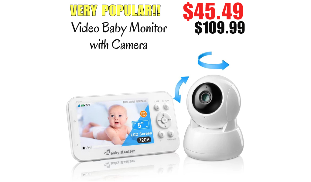 Video Baby Monitor with Camera Only $45.49 Shipped on Amazon (Regularly $109.99)