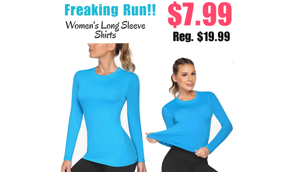 Women's Long Sleeve Shirts Only $7.99 Shipped on Amazon (Regularly $19.99)