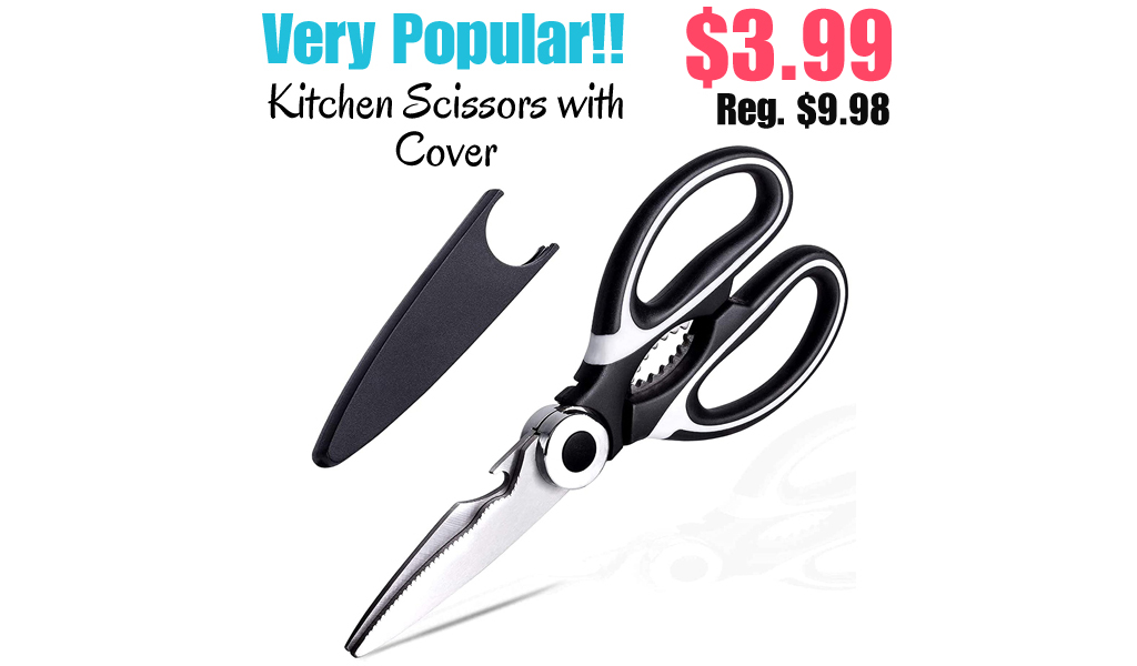 kitchen scissors with Cover Only $3.99 Shipped on Amazon (Regularly $9.98)