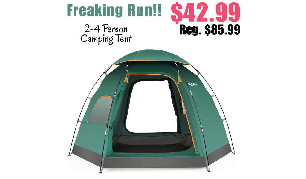 2-4 Person Camping Tent Only $42.99 Shipped on Amazon (Regularly $85.99)
