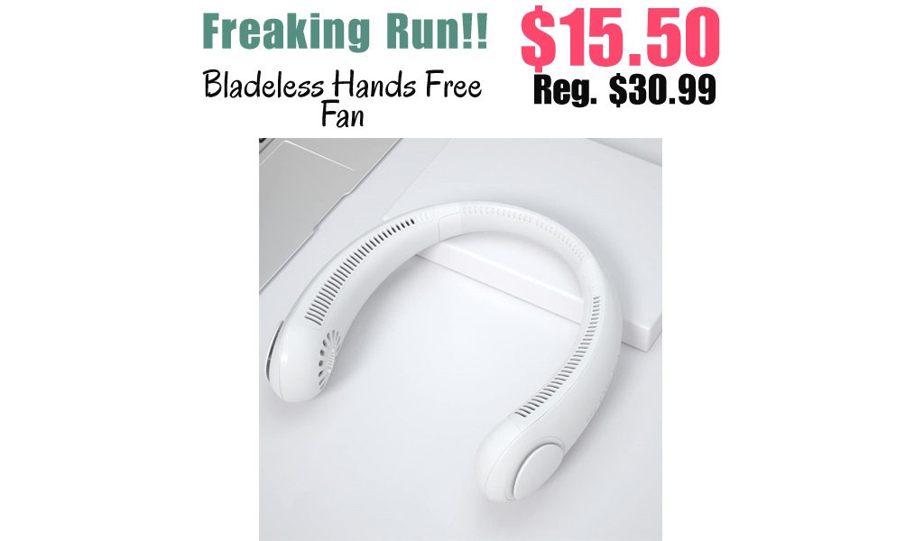 Bladeless Hands Free Fan Only $15.50 Shipped on Amazon (Regularly $30.99)