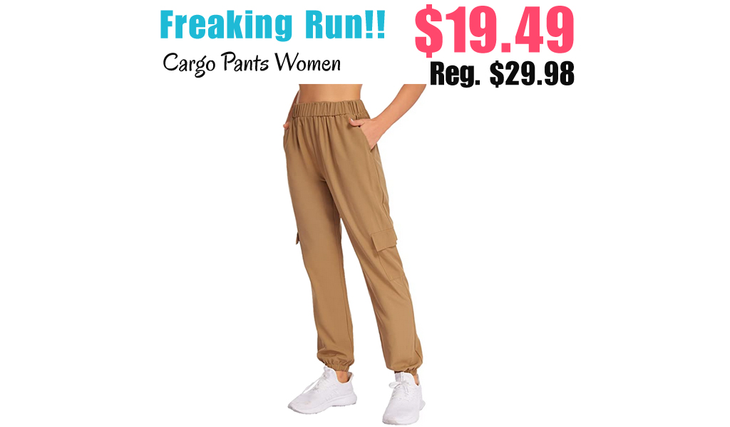 Cargo Pants Women Only $19.49 Shipped on Amazon (Regularly $29.98)