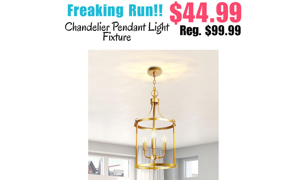 Chandelier Pendant Light Fixture Only $44.99 Shipped on Amazon (Regularly $99.99)