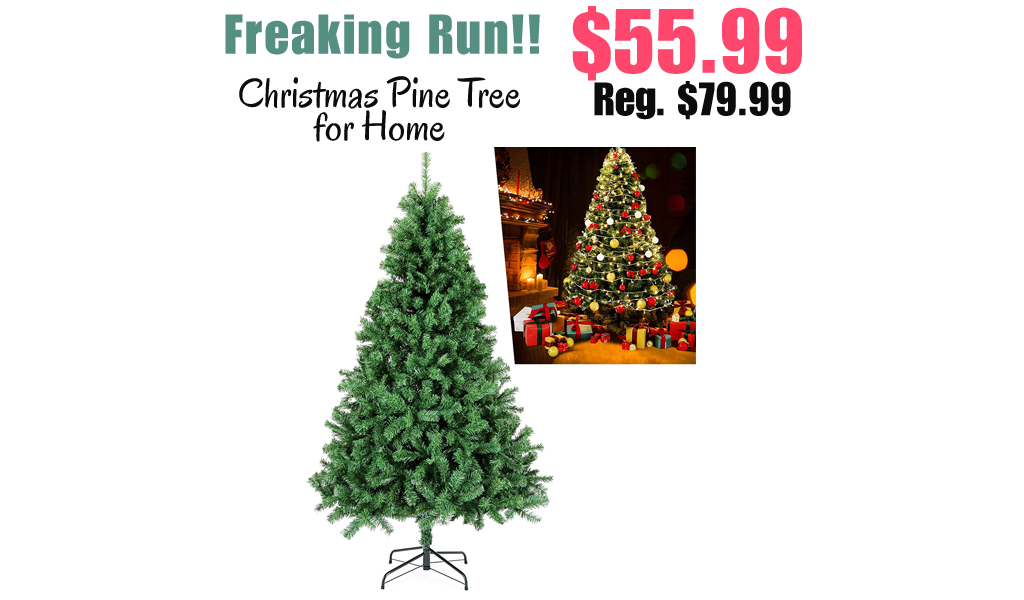 Christmas Pine Tree for Home Only $55.99 Shipped on Amazon (Regularly $79.99)