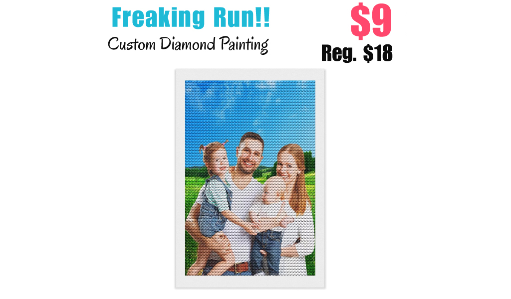 Custom Diamond Painting Only $9 Shipped on Amazon (Regularly $18)