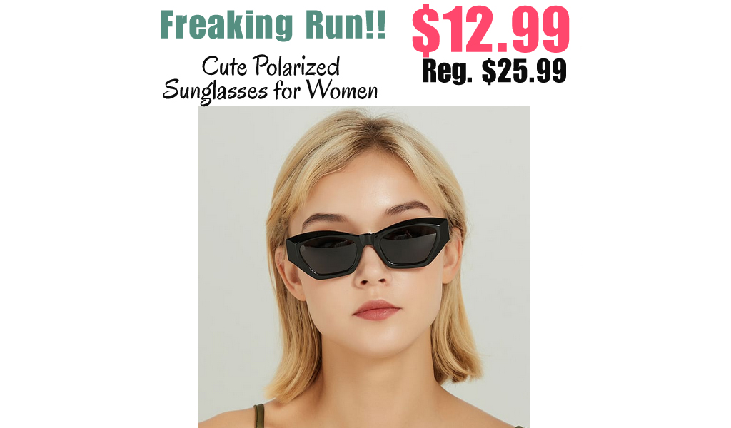 Cute Polarized Sunglasses for Women Only $12.99 (Regularly $25.99)