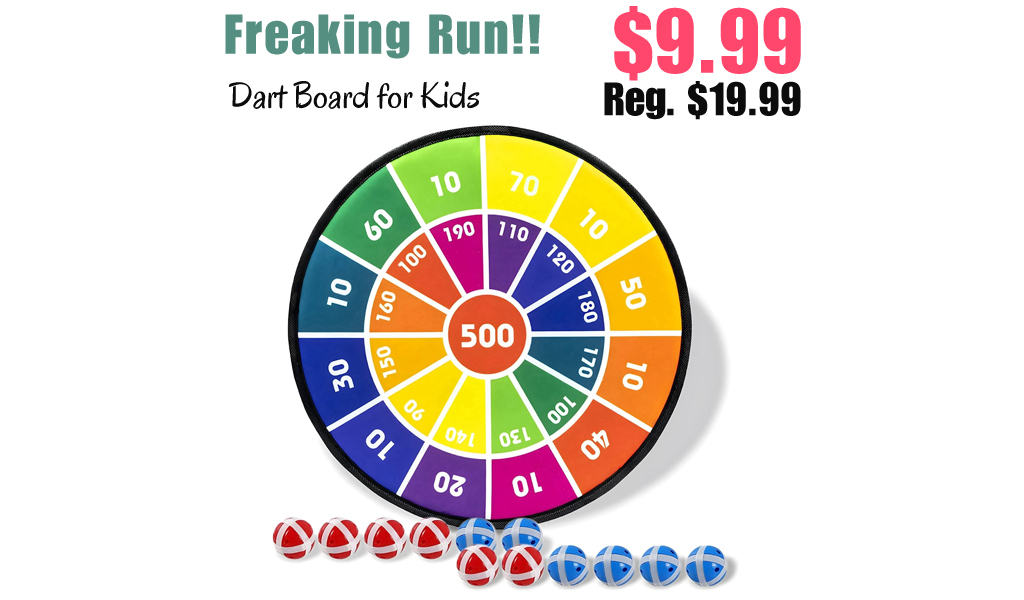 Dart Board for Kids Only $9.99 Shipped on Amazon (Regularly $19.99)