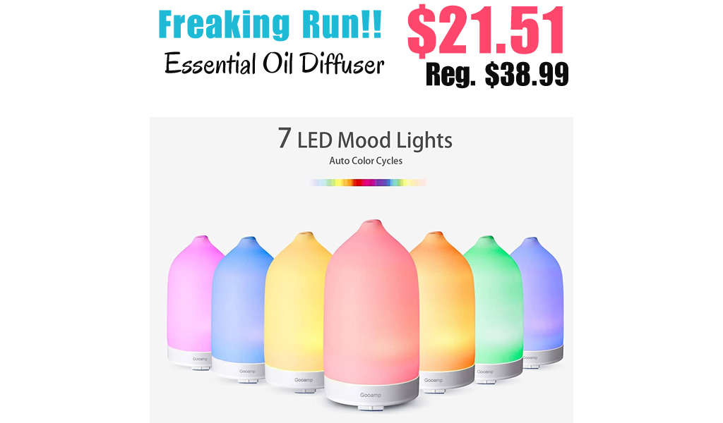 Essential Oil Diffuser Only $21.51 Shipped on Amazon (Regularly $38.99)