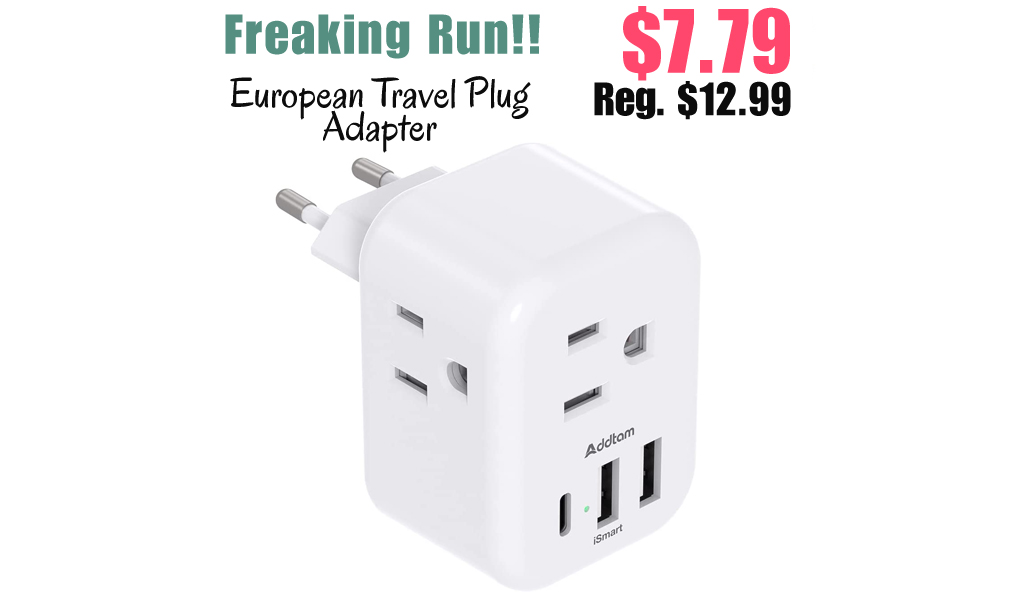 European Travel Plug Adapter Only $7.79 Shipped on Amazon (Regularly $12.99)