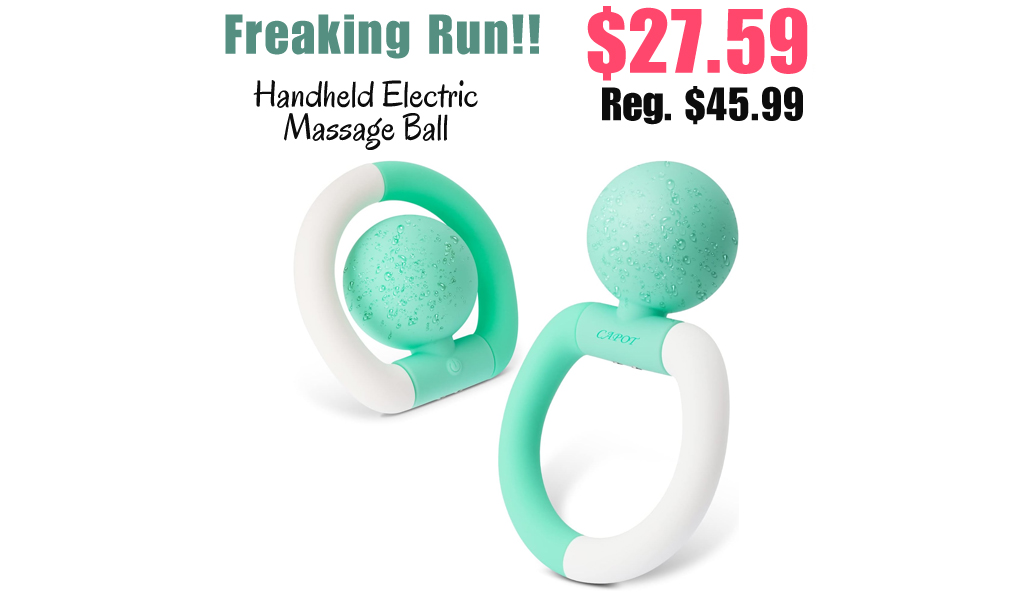 Handheld Electric Massage Ball Only $27.59 Shipped on Amazon (Regularly $45.99)