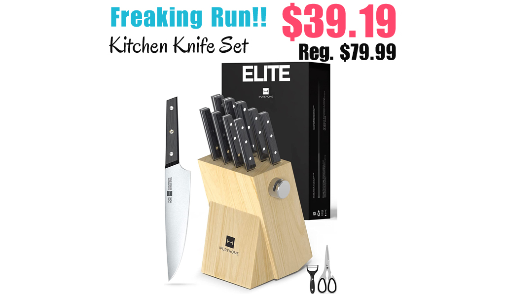 Kitchen Knife Set Only $39.19 Shipped on Amazon (Regularly $79.99)