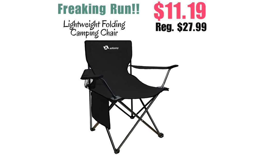 Lightweight Folding Camping Chair Only $11.19 Shipped on Amazon (Regularly $27.99)