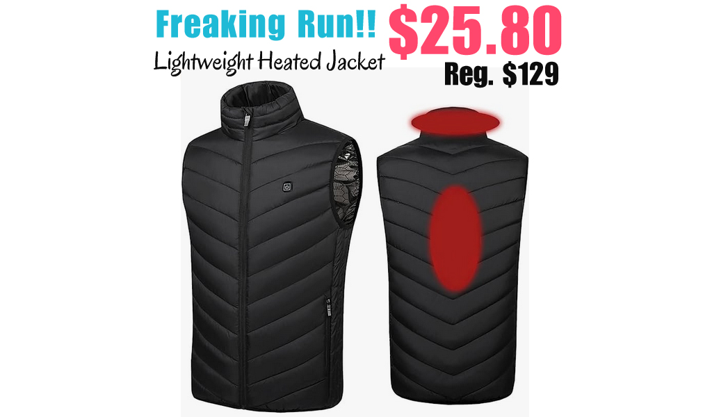 Lightweight Heated Jacket Only $25.80 Shipped on Amazon (Regularly $129)