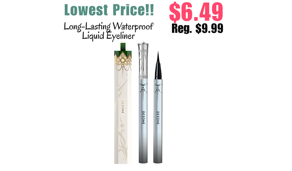 Long-Lasting Waterproof Liquid Eyeliner Only $6.49 Shipped on Amazon (Regularly $9.99)
